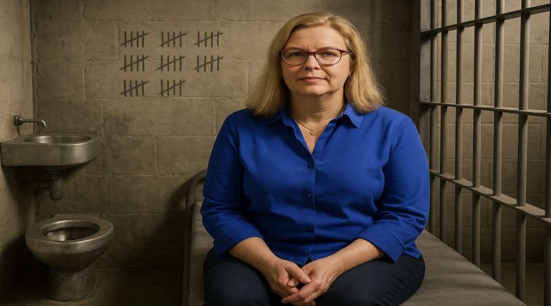 KI generiertes Bild Bartels im Gefängnis?